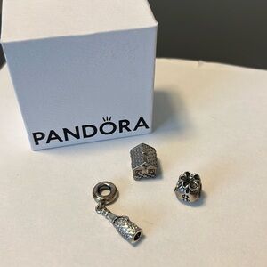 Lot of 3 Pandora charms